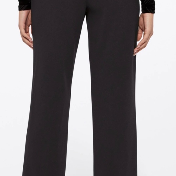 VIOLETS & ROSES Mauve Wide Leg Career Pant - Picture 2 of 6